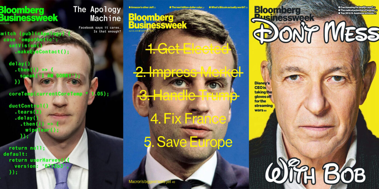 L’art de la couverture selon le Bloomberg Businessweek - Alworld.fr