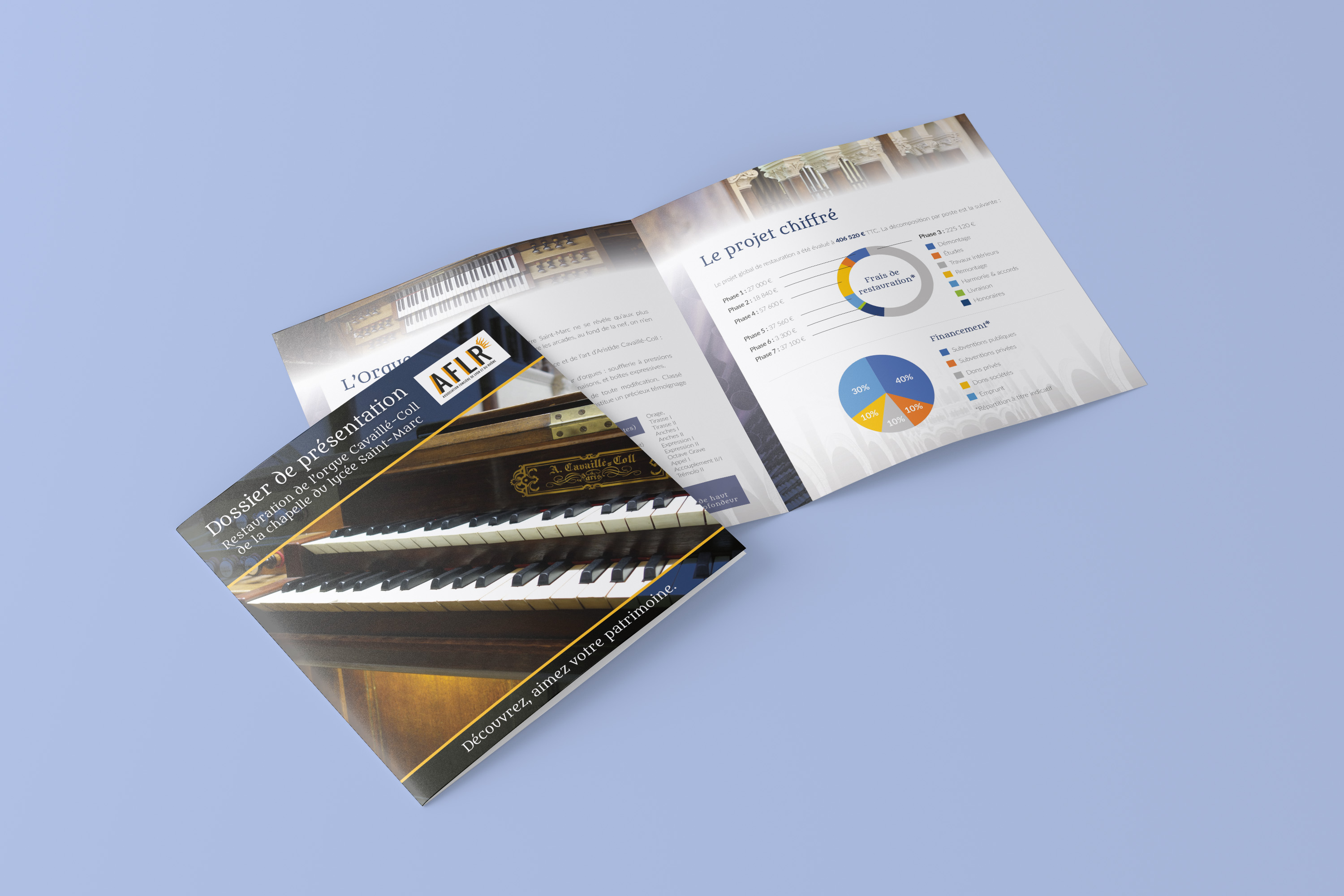 Dossier de présentation pour la rénovation de l'orgue par l'AFLR - Alworld.fr