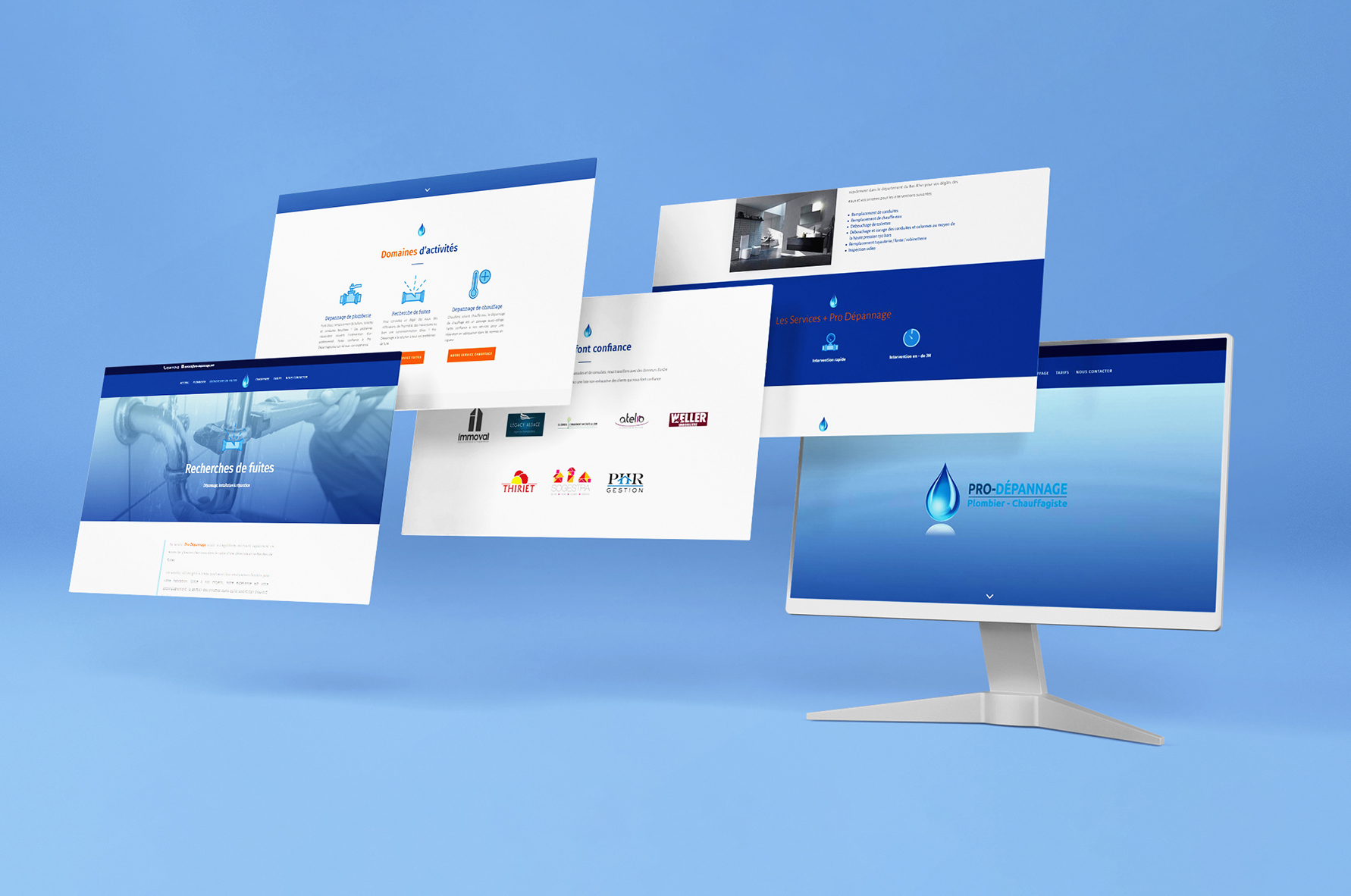 Site web Pro-Dépannage - Alworld.fr