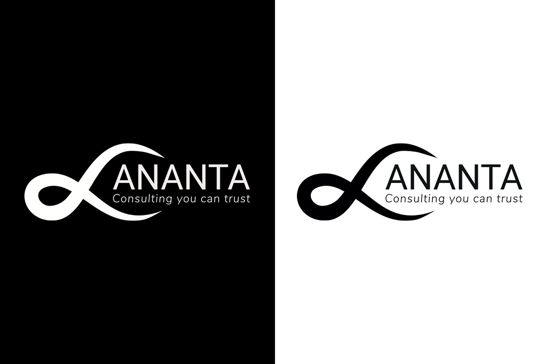 Logo Ananta Noir et Blanc - Alworld.fr