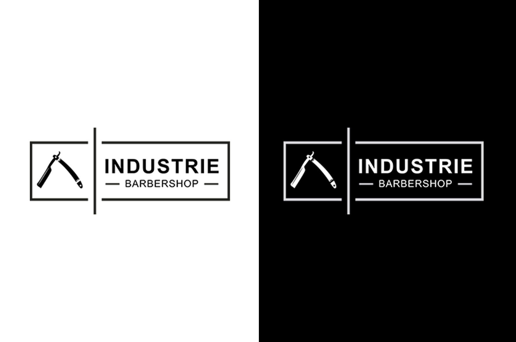 Logo Industrie Barbershop - Alworld.fr