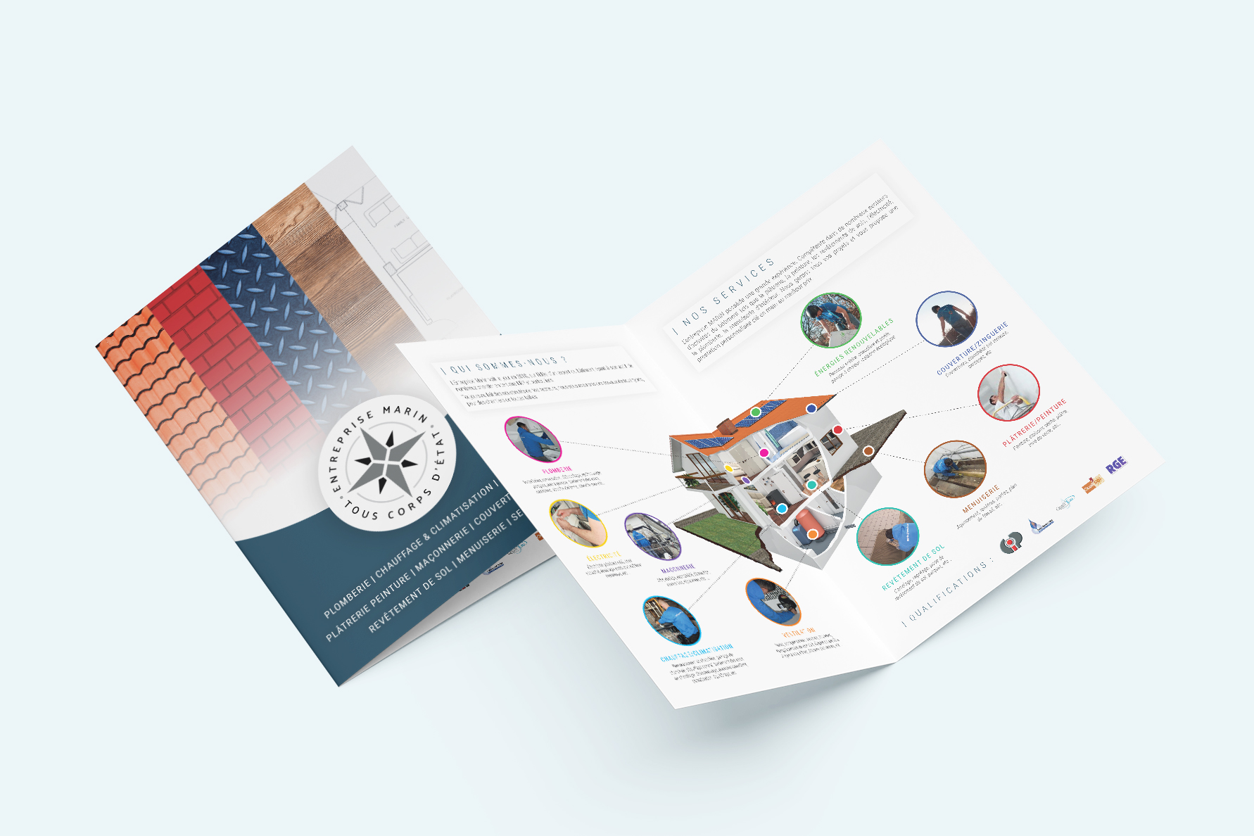 Brochure Entreprise Marin - Alworld.fr