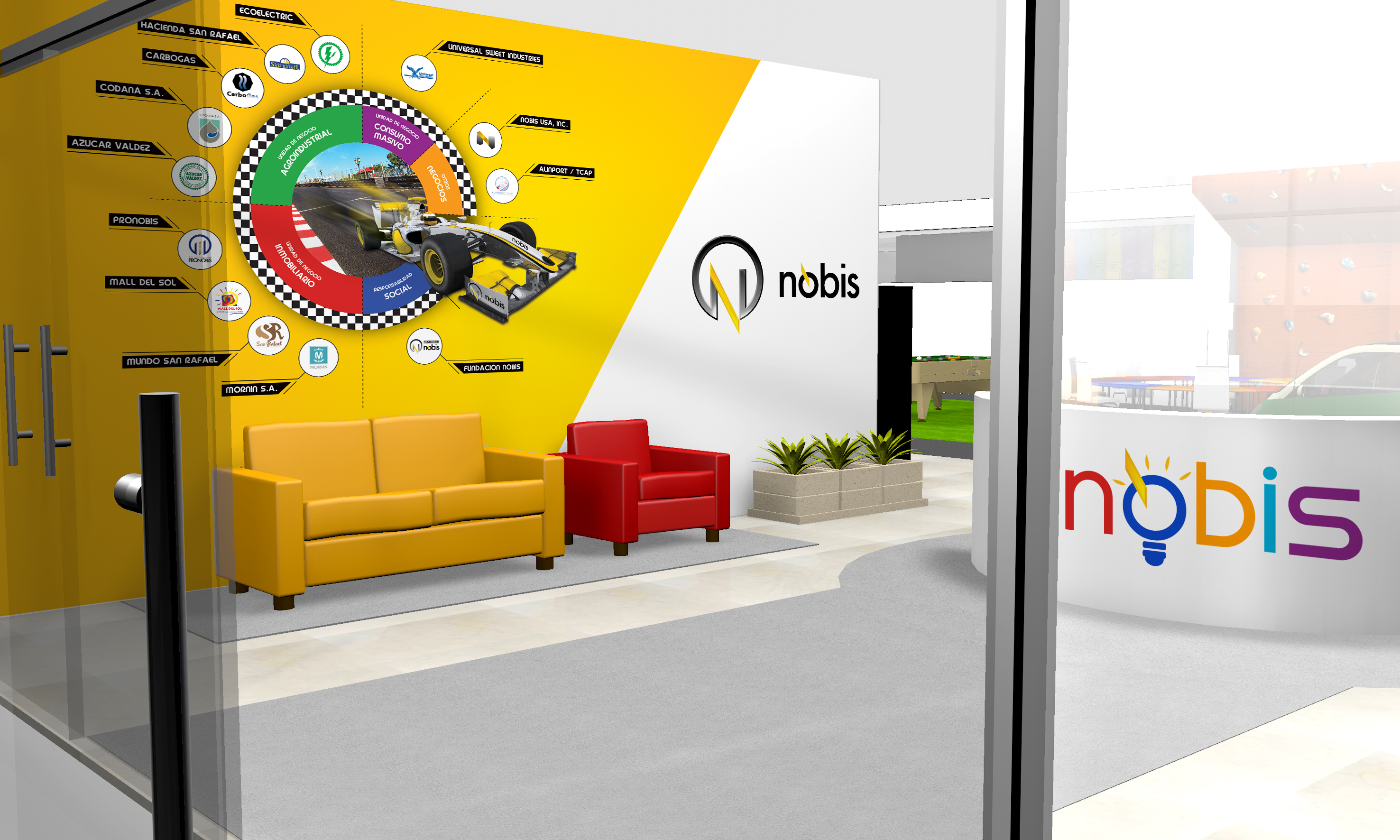 Design d'espace pour Kruger - Alworld.fr