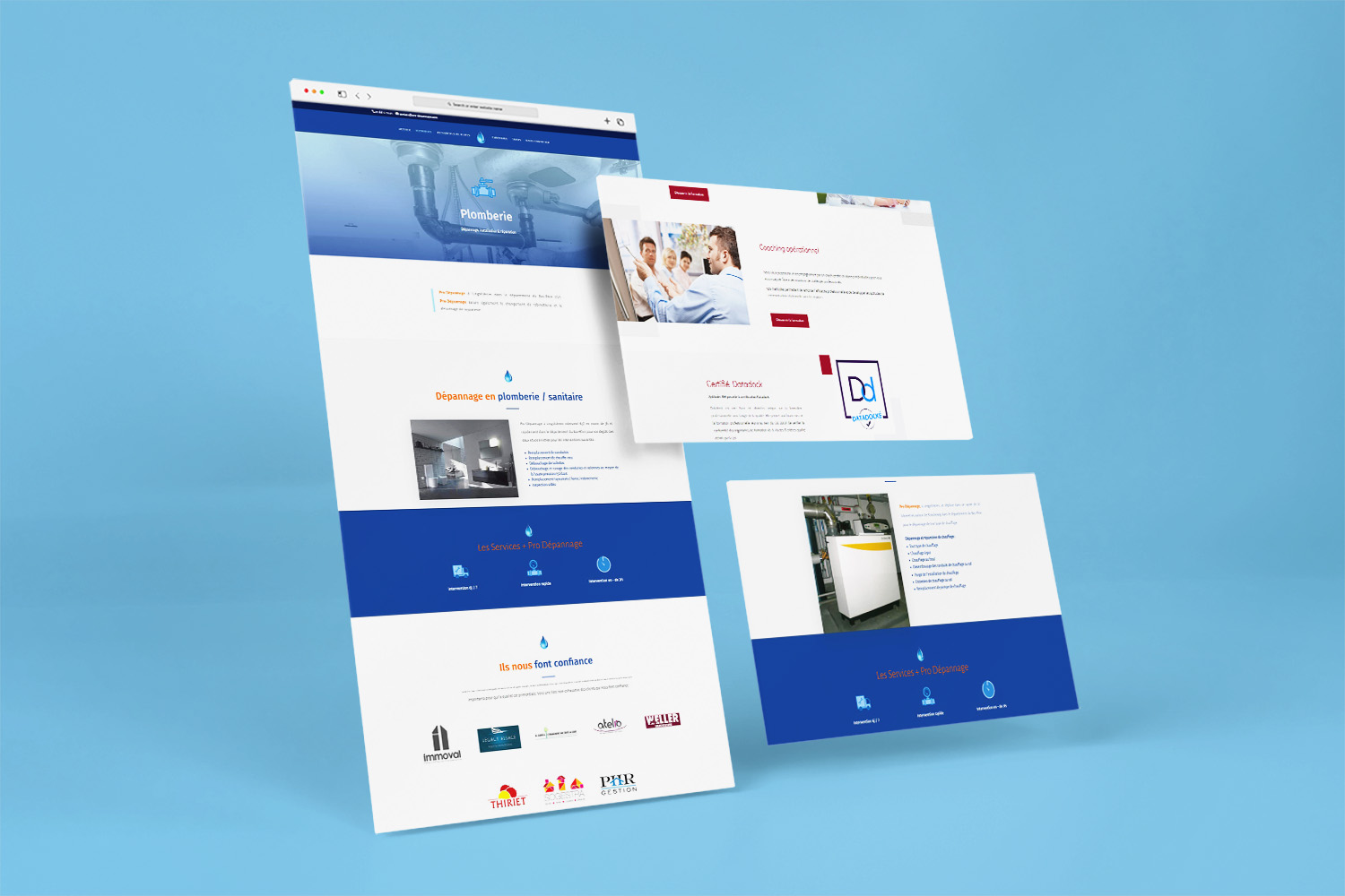 Site web Pro-Dépannage - Alworld.fr