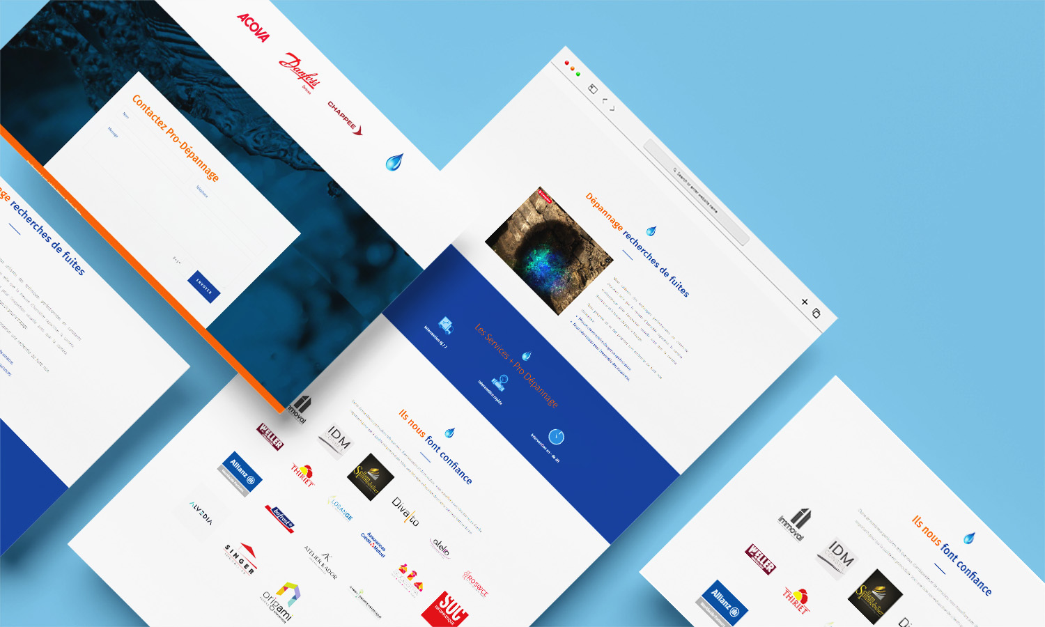 Site web Pro-Dépannage - Alworld.fr