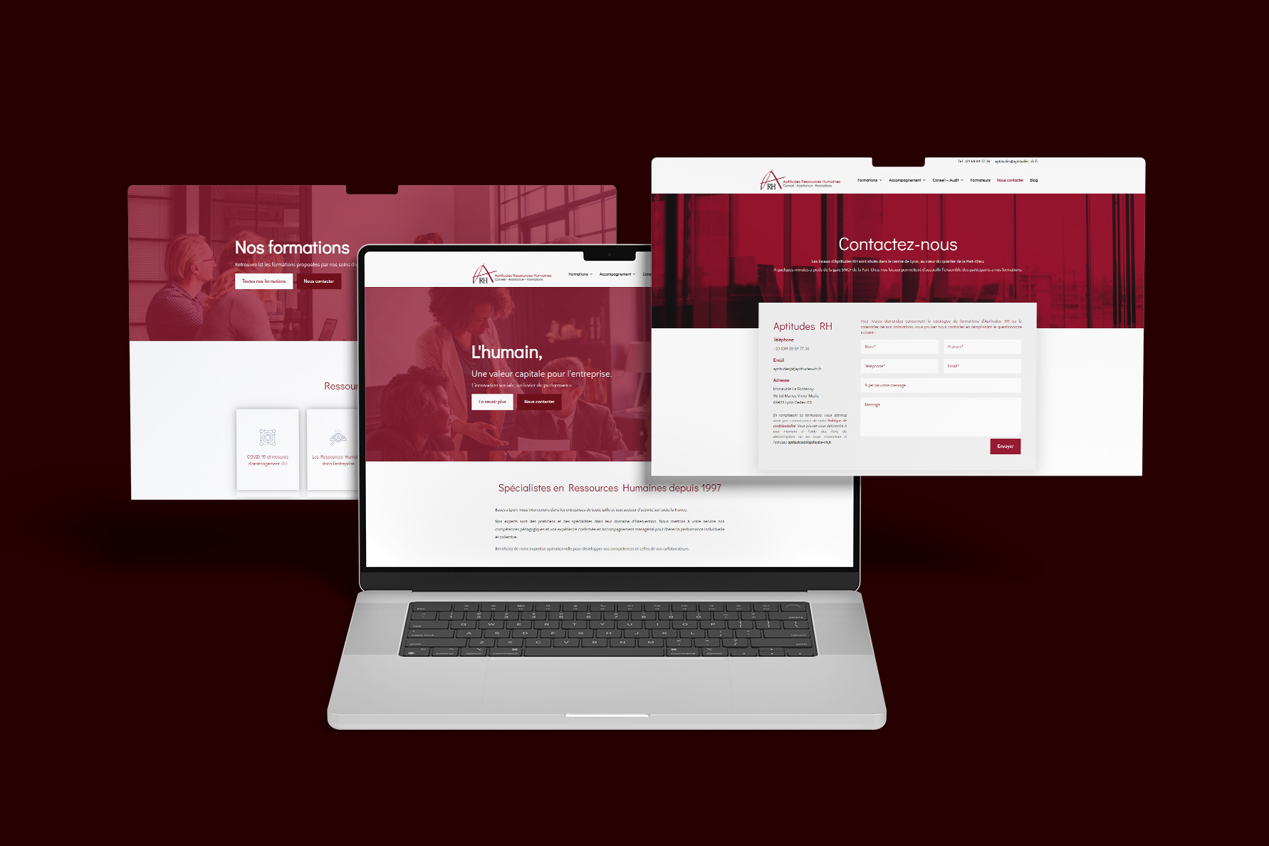 Site web Aptitudes RH - Alworld.fr