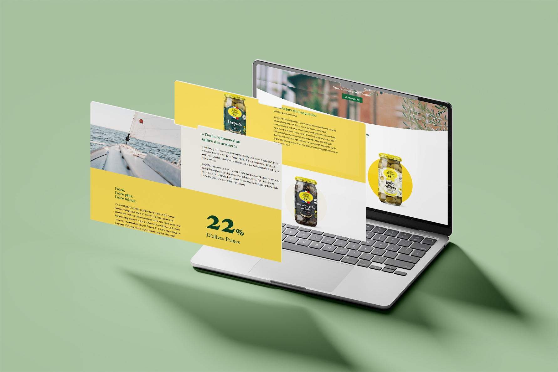 SIte web le Brin d'Olivier - Alworld.fr